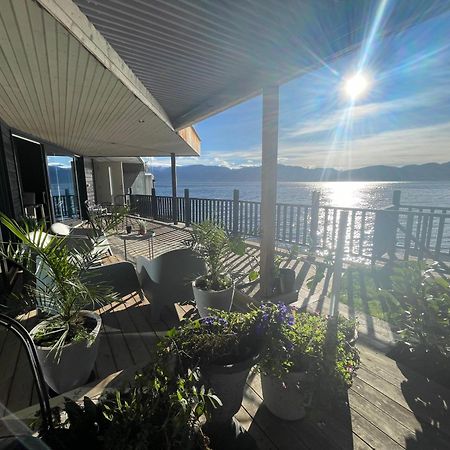 Panoramaresort In Hardangerfjorden Leilighet I Sjokanten Ved Hardangerfjorden For 7 Personer Boat , Sauna,Kajak, Sup For Rent Øystese 외부 사진