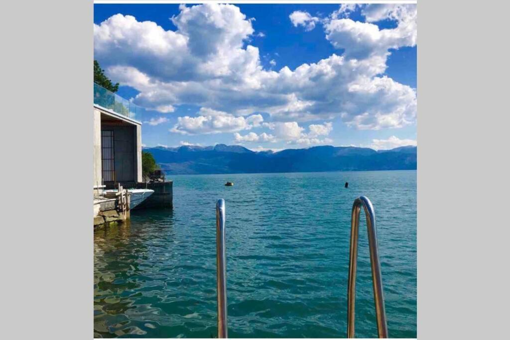 Panoramaresort In Hardangerfjorden Leilighet I Sjokanten Ved Hardangerfjorden For 7 Personer Boat , Sauna,Kajak, Sup For Rent Øystese 외부 사진